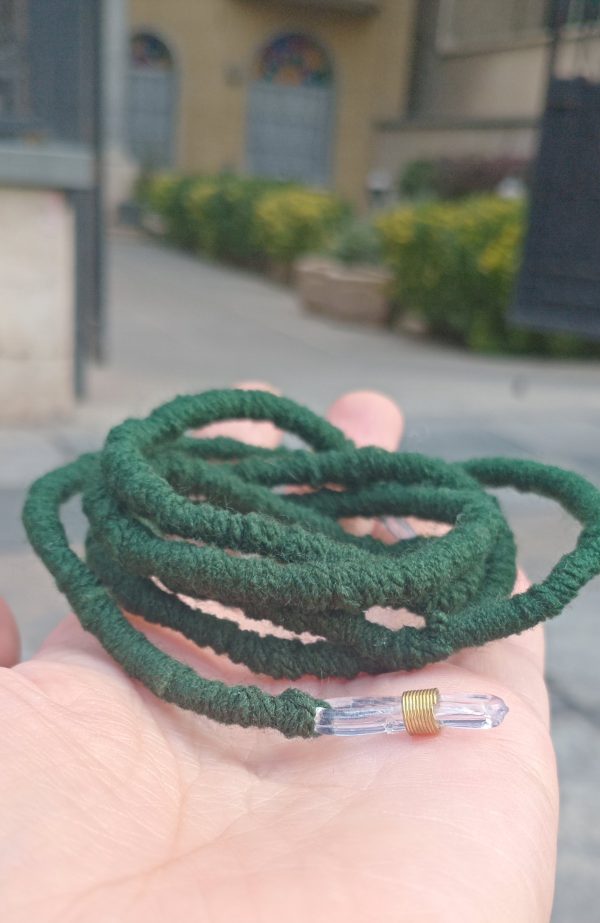 بندعینک نخی تک رنگ