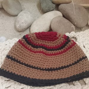 کلاه لئونی کوتاه زمستونی قهوه ای