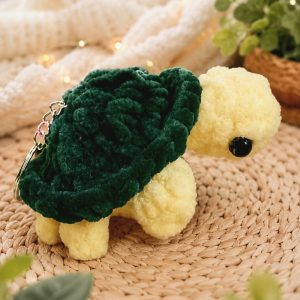 عروسک لاکپشت جاکلیدی نرم